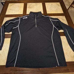 XXL Ping Golf Quarter Zip - Black